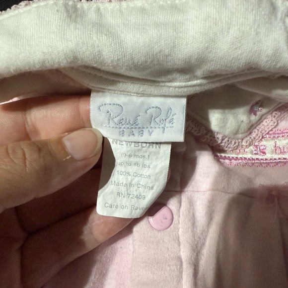 Vintage Rene Rofe Baby Pink Nightgown Pajamas - Picture 4 of 4